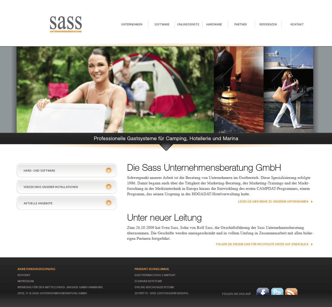 Die Sass Unternehmensberatung GmbH relaunched die Website