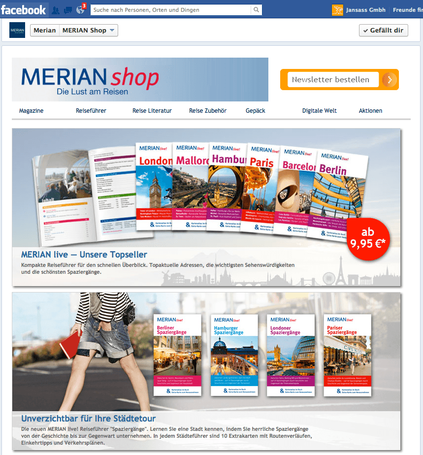 Merian / Jahreszeitenverlag bauen Digitalstrategie aus mit Fangator ShopDock