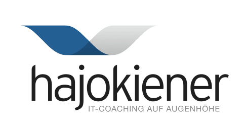 Logo-Design hajokiener - IT-Coaching auf Augenhöhe