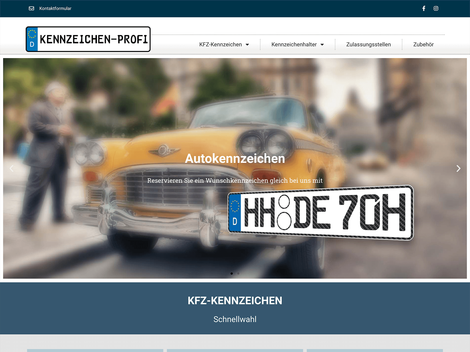 Woocommerce-Plugin KFZ-Konfigurator für Kennzeichen-Profi